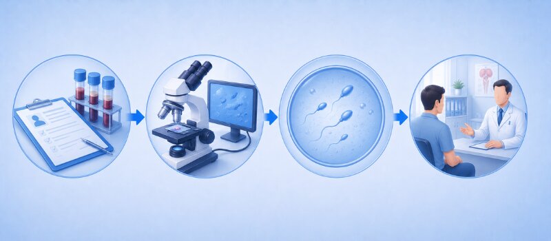 Andrology Clinic Process Fertilica IVF Hyderabad Andrology Clinic