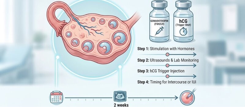 Ovulation Induction Treatment at Fertilica IVF Hyderabad Ovulation Induction Treatment